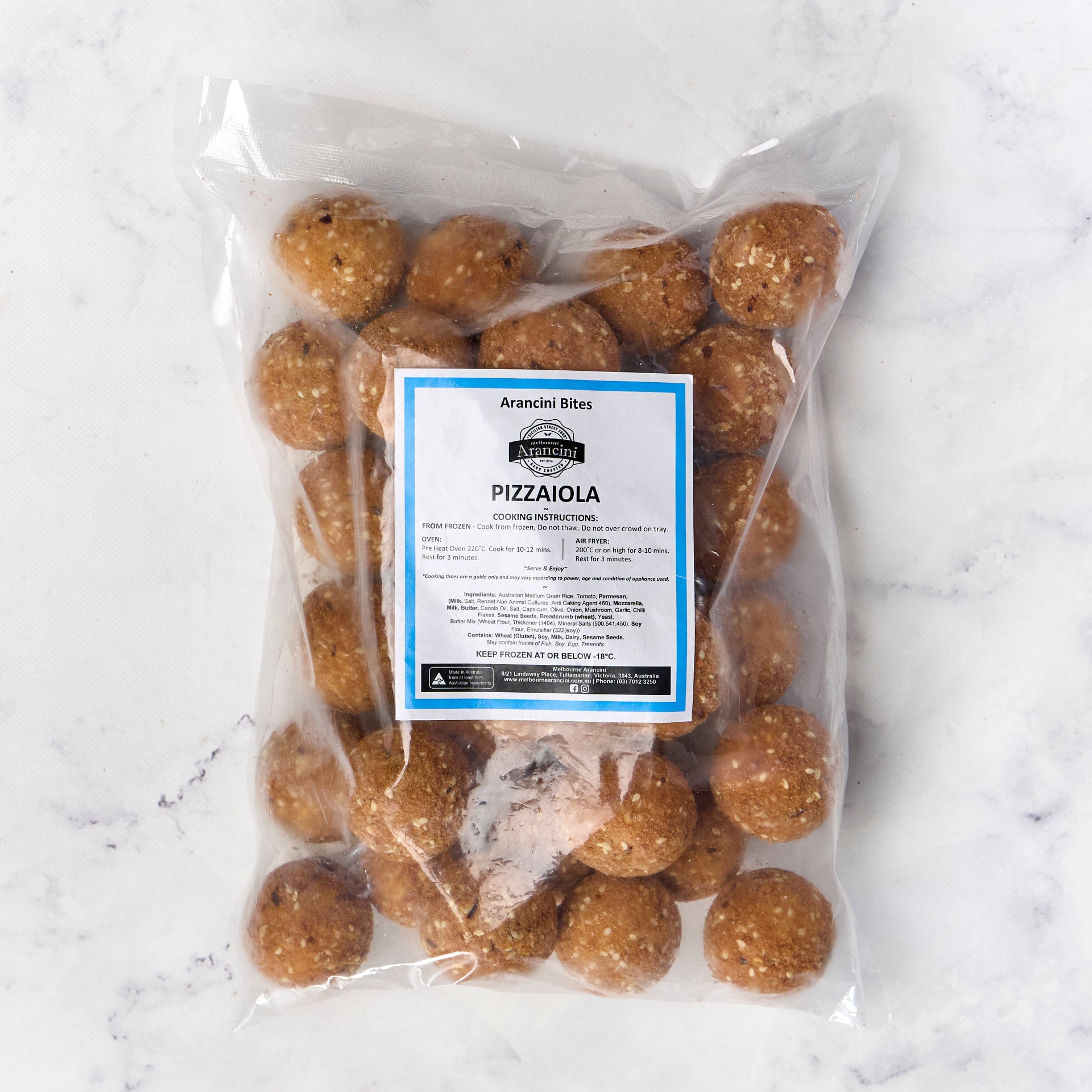 Arancini Bites 1kg Pizzaiola | Melbourne Arancini